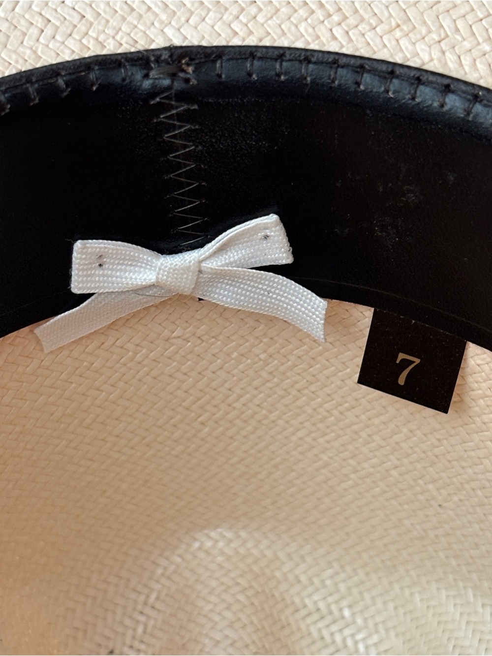 Rare Vintage Stetson Alamo or Grant 5X Shantung Straw Hat - excellent condition! - Picture 14 of 16